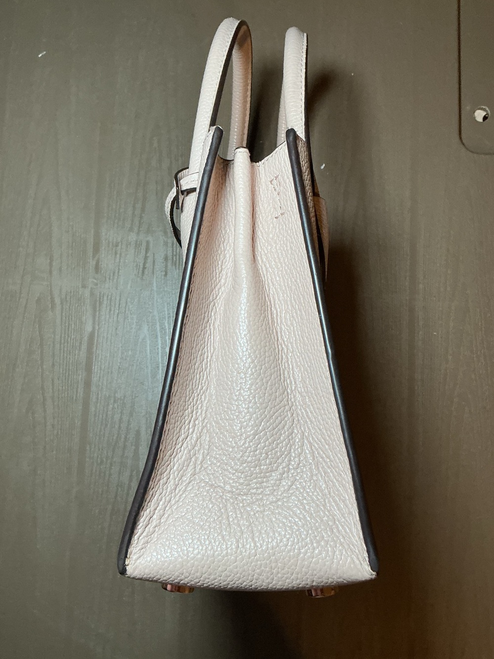 Michael Kors White Leather Mini Tote - Picture 6 of 8